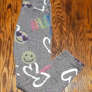 Justice girls sz 7 leggings